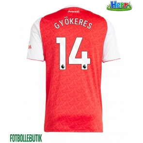 Arsenal Viktor Gyokeres #14 Hemmatröja 2025-26 Kortärmad